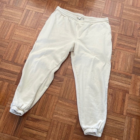 H&M Light Yellow Sweat Pants - Picture 2 of 5